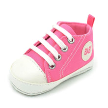 Load image into Gallery viewer, Classic Canvas Newborn Baby Boys Girls First Walkers Toddler Soft Sole Anti-slip Sneakers
