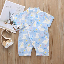 Load image into Gallery viewer, Summer Baby Girl/Boys Clothing Short-sleeved Rompers Jumpsuit Floral Print  Cute Soft Newborn Infant Baby Playwear For Girls and Boys Kids
