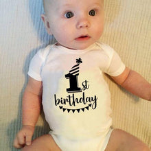 Load image into Gallery viewer, Luxury Modern Printed Unique Newborn Baby Bodysuit Summer Jumpsuit and Romper for Boys and Girls Jumpsuit with Short Sleeve Clothes Infant Outfits For Kids
