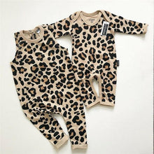 Load image into Gallery viewer, Newborn Baby Girl/ Sleeveless/ Long Sleeve Leopard Romper Jumpsuit Outfit For Babies In elegant Modern Deisgn
