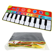 Load image into Gallery viewer, Big Size Music Piano Carpets &amp; 8 Instruments Guitar Accordion Violin Sounds  Musical Play Mat Educational Toy For Kids
