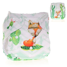Load image into Gallery viewer, Baby Pocket Cloth Diaper Nappy Reusable Adjustable Washable No Inserts Nappie For Baby In Modern Printed Style
