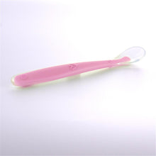 Load image into Gallery viewer, New Candy Color Baby Soft Silicone Spoons Feeding Dishes Tableware  Flatware Children Food  Feeding Tools
