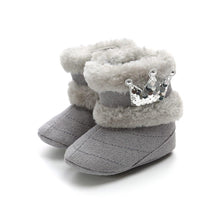 Load image into Gallery viewer, Baby Girl Warm Newborn Infant Winter Babies Soft Boots Anti-slip Children Kids Girls Snow Shoes

