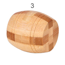 Load image into Gallery viewer, 12 Style Brain Teaser 3D Wooden Interlocking Puzzles Game Toy Bamboo Small Size For Adults Kids
