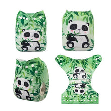 Load image into Gallery viewer, Most Popular Digital Position Baby Cloth Diaper with Microfiber Insert In Modern Printed Design For Baby Boys and Baby Girls KIds
