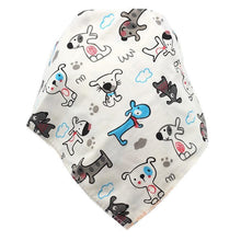 Load image into Gallery viewer, Baby Bibs Waterproof Triangle Cotton Cartoon Child Bibs Dribble Bibs Newborn Slabber Absorbent Cloth For Kids
