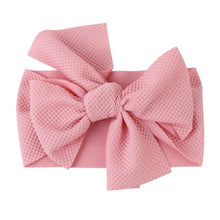 Load image into Gallery viewer, Elastic Candy Solid Color Head Wrap Newborn Head bands Bowknot Bows for Baby Girl Hair Accessories

