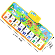 Load image into Gallery viewer, Musical Mat With Animal Voice Baby Piano Playing Carpet Music Game Instrument Toys Early Educational Toys For Kids

