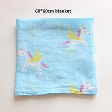 Load image into Gallery viewer, Muslin Baby Blankets Swaddles Newborn Photography Accessories Soft Swaddle Wrap Organic Cotton Swaddle
