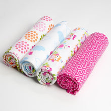 Load image into Gallery viewer, Baby Blanket Set 100% Cotton Flannel Baby Swaddles Soft Newborns Blankets Baby Blankets Baby Swaddle Wrap
