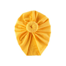 Load image into Gallery viewer, Infant Baby Headbands Solid Cotton Knot Turban Headband For Girls  Beanie Hat Headwear For Girls
