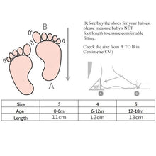 Load image into Gallery viewer, Kid Girls Boy First Walkers Soft Infant Toddler Shoe Cute Flower Footwear For Newborns Baby Shoes
