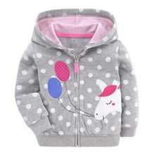 Load image into Gallery viewer, Luxury Printed New Trend Newborn Baby Hooded  Cotton Sweater For Baby Girl/boys In Elegant Modern Luxury Style With Unicorn
