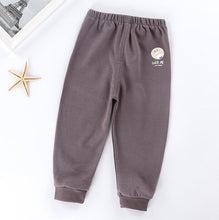 Load image into Gallery viewer, New Kids 1-5Year Baby Boys Pants Autumn Warm Toddler Infant Long Trousers Cartoon 100% Cotton Kids Children Pants
