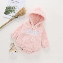 Load image into Gallery viewer, Luxury Modern Newborn Baby Boy/Girl Clothes Long Sleeve Hoddies Bear Zipper Baby Romper Clothes Autumn Winter Season For Kids and Baby
