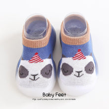 Load image into Gallery viewer, Baby Shoes First Shoes Toddler First Walkers Boy Soft Sole Rubber Outdoor Baby Shoes Cute Animal Baby Anti-slip Booties
