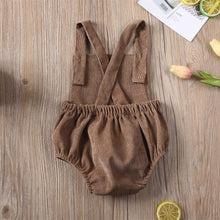 Load image into Gallery viewer, Baby Summer Clothing Newborn Infant Baby Boy/Girls Bodysuit Jumpsuit Backless Outfits For Girls
