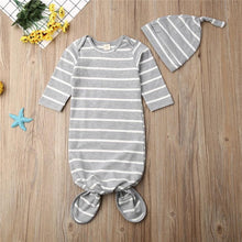 Load image into Gallery viewer, Cute Baby Sleeping Bags Newborn Infant Swaddle Wrap Envelope Baby Blanket Striped Swaddling Wrap Sleep Sack

