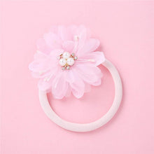 Load image into Gallery viewer, ILuxury Handmade Infant Child Hair Band Three-dimensional Alloy Rhinestone Crown Headdress  Elastic Headband Turban For Baby Girls
