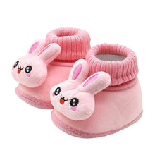 Load image into Gallery viewer, Newborn Baby Shoes Non-slip Crib First Walker Soft Material Comfortable Winter Boots Baby Autumn Shoes
