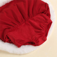 Load image into Gallery viewer, Baby Girls Christmas Romper Dress Fly Sleeve Sequins Romper Dress for Kids Toddler Girls Dresses For Girl In Elegant Christmas Style
