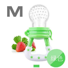 Load image into Gallery viewer, Silicone Baby Pacifier Feeder Cartoon Animal Infant Nipple Holder Newborn Fruit pacifier Tetine Silicona Nipple Bit
