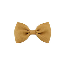 Load image into Gallery viewer, Colorful Mini Bow Tie Hair Clip Small Sweet Solid Ribbon Bow Safety Hair Clips Hairpins Baby Girl Hair Accessories
