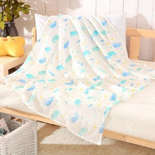 Load image into Gallery viewer, Muslin 100% Cotton Baby Swaddles Soft Newborn Blankets Bath Gauze Infant Wrap Sleep sack Stroller .
