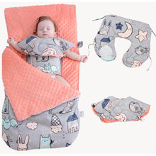 Load image into Gallery viewer, Newborn Baby Envelope Cocoon Model Sleeping Bag Infant Boy Girl Kids Sleep sack Swaddle Blanket  For Baby Kids
