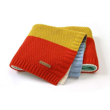 Load image into Gallery viewer, Baby Blankets Knitted Swaddle Wrap Envelopes for Stroller Bedding Blankets for Infants Soft Warm Sleep Covers Blanket for Kids
