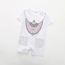 Load image into Gallery viewer, Luxury Baby Rompers Summer Style Baby Boy Girl Clothing Newborn Infant Short Sleeve Clothes Suit For Boys 1st Birthday
