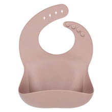 Load image into Gallery viewer, Solid Silicone Bibs Baby Feeding Saliva Towel Waterproof Soft Cloths Bandana Lightweight Infant Bibs
