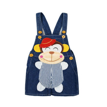 Load image into Gallery viewer, Modern Cartoon Baby Clothing Boys &amp; Girls Jeans Overalls Shorts Toddler Infant Rompers For Kids In Fashion Deisgn
