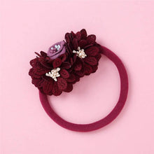 Load image into Gallery viewer, ILuxury Handmade Infant Child Hair Band Three-dimensional Alloy Rhinestone Crown Headdress  Elastic Headband Turban For Baby Girls

