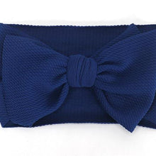 Load image into Gallery viewer, Luxury Modern printed Baby Girls Bow Hairband Turban Knot  Headband Girl Headwear Newborn Girl Turban Hairband For Girls
