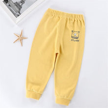 Load image into Gallery viewer, New Kids 1-5Year Baby Boys Pants Autumn Warm Toddler Infant Long Trousers Cartoon 100% Cotton Kids Children Pants
