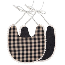 Load image into Gallery viewer, Double-deck Infant Baby Girl Boy Bib Kid Toddler Dinner Feeding Tassel Cotton Linen Burp Cloths
