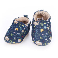 Load image into Gallery viewer, Newborns Soft Baby First Walkers Infant Toddler Shoes Cute Flower Soles Durable Crib Shoes Kids Footwear
