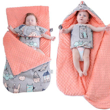 Load image into Gallery viewer, Newborn Baby Envelope Cocoon Model Sleeping Bag Infant Boy Girl Kids Sleep sack Swaddle Blanket  For Baby Kids
