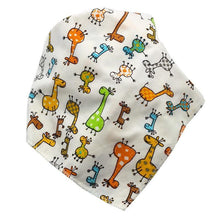 Load image into Gallery viewer, Baby Bibs Waterproof Triangle Cotton Cartoon Child Bibs Dribble Bibs Newborn Slabber Absorbent Cloth For Kids
