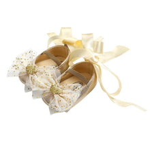 Load image into Gallery viewer, Cute Baby Dance Shoes Toddler Shoes Bow Tie Baby Princess Shoes Dance Shoe Newborn First Walkers 0-18M
