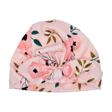 Load image into Gallery viewer, Modern Baby Hats Toddler Kids Hat Soft Turban Knot Girl Hat Spring Autumn Winter For Baby Girls
