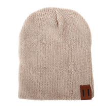 Load image into Gallery viewer, Winter Hats Mom&amp; Dad Women Man Toddle Kids Baby Boy Girl Winter Warm Caps Knit Beanie Hat Adults Kids Caps For Mother and Daughter Summer Cap
