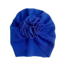 Load image into Gallery viewer, Flower Baby Hat Soft Cotton Hat Turban for Baby Girl Infant Toddler Newborn Baby Cap Headwraps
