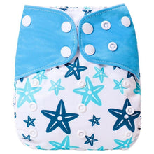 Load image into Gallery viewer, Comfortable Reusable One Size Pocket Adjustable Baby Nappies Inner Cloth Breathable Diaper
