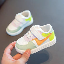 Load image into Gallery viewer, Unisex Baby Shoes Toddler Girls Boys Sports Shoes For Children Girls Baby Leather Flats Kids Sneakers Fashion Shoes
