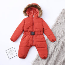 Load image into Gallery viewer, Winter Clothes For Infant Baby Hooded Warm Thick Snowsuit Jumpsuit Romper for Boys and Girls  Style
