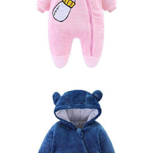 Load image into Gallery viewer, Modern Interesting Designer Winter Baby Costume Overalls For Baby Girls and for Newborn Clothes In Modern Style
