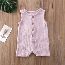 Load image into Gallery viewer, Baby Romper Sleeveless Newborn Baby Girl Boy Clothes Cactus Print Romper Jumpsuit Soft Baby Outfit One Piece Jumpsuit Pajamas
